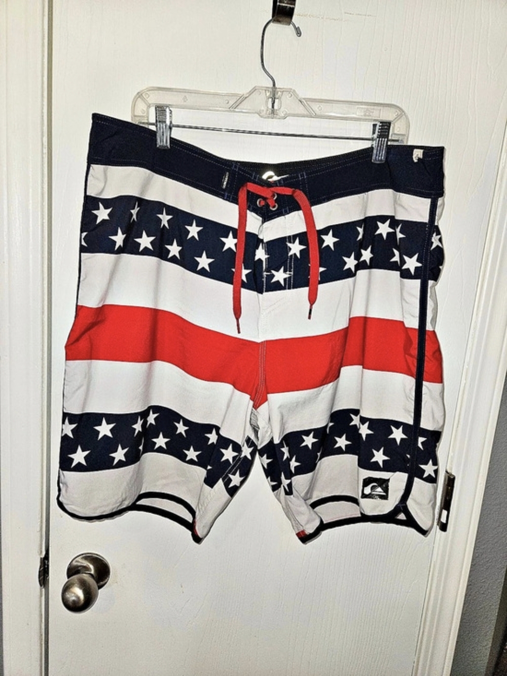 Quiksilver Men's Striped Board Shorts Size 40